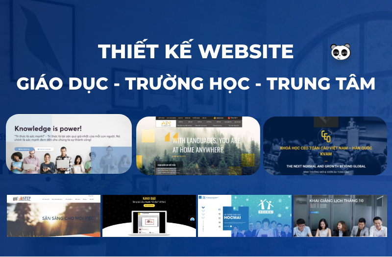 Những lợi ích của website giáo dục, trường học